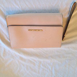 Michael Kors Wrist purse  Tan used small blemishes